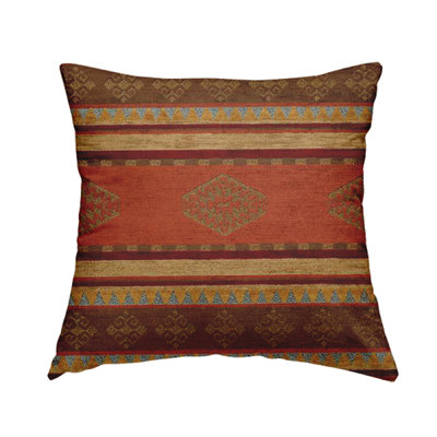 Bohannan Striped Square Throw Cushion