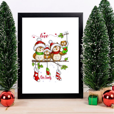Decorative Framed MDF Painting