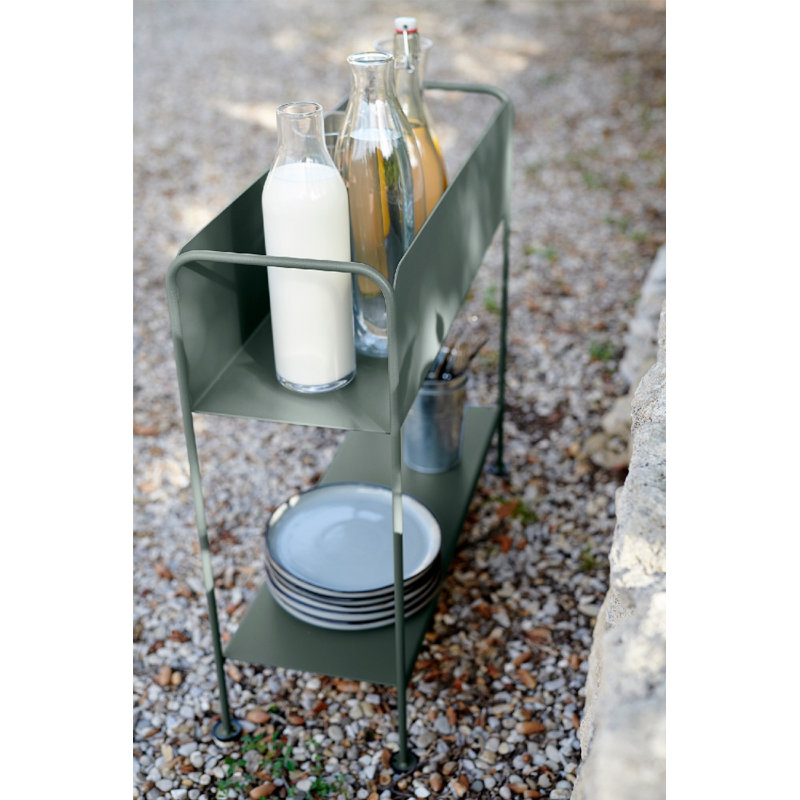 Picolino Metal Planter, Acapulco Blue