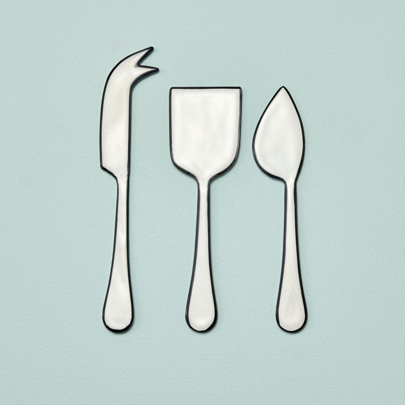 Ensemble de fromages Harlow, blanc