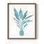 Watercolor House Plant I, reproduction encadrée - bois massif-54306159-54306144