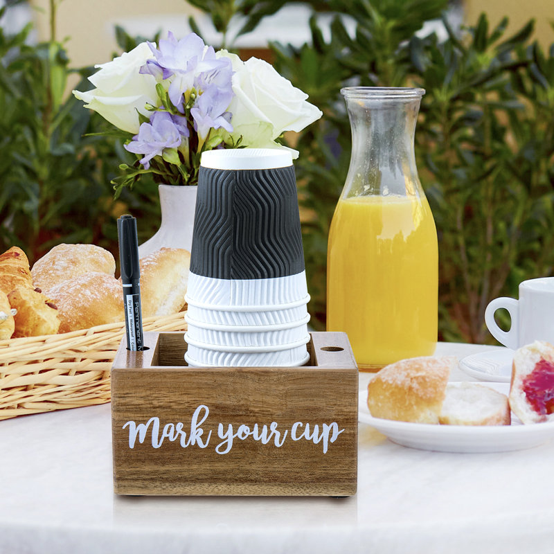 1 Pod Coffee Condiment Storage