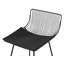 Caillier Upholstered Counter Stool with Metal Frame-105592162