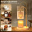 Lampe chauffante à bougie avec minuterie à hauteur réglable