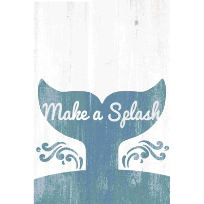 " Make A Splash Whale Tail "