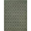 Wool Geometric Area Rug in Blue-1539338441