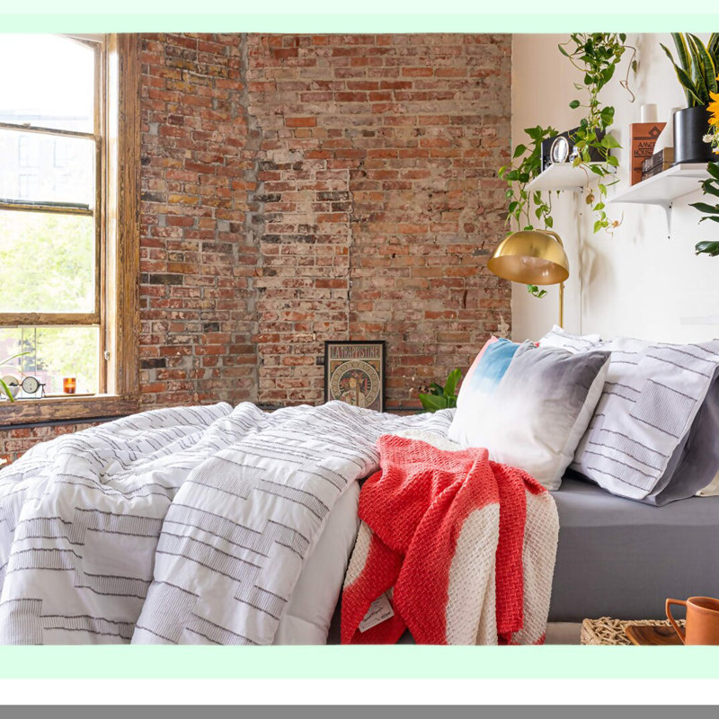 CottonCloud Reversible Comforter Set - Ultra Soft Lightweight Bedding, 4 Piece Set for Mixing and Matching - CozyDreams Collection