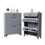 Armoire de rangement pour chaussures pour le vestibule, range-chaussures autoportant avec 2 tiroirs rabattables, range-chaussures dissimulé pour garde-robe de couloir-1254761340
