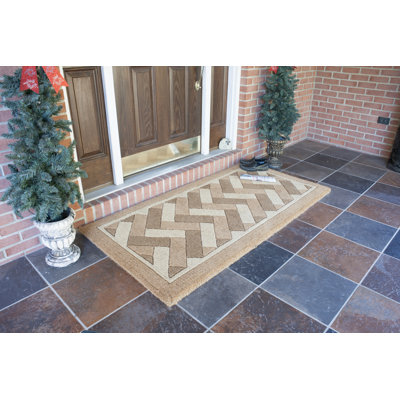 Populuxe Chevron Outdoor Doormat