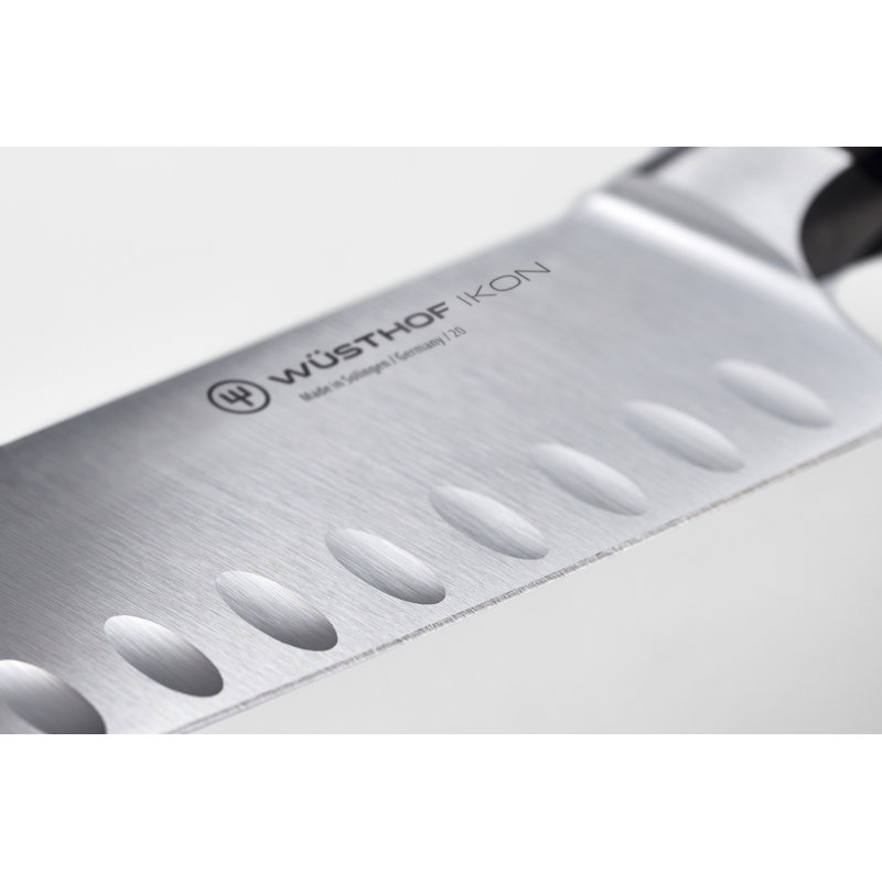 WÜSTHOF Ikon 7" Hollow Edge Santoku