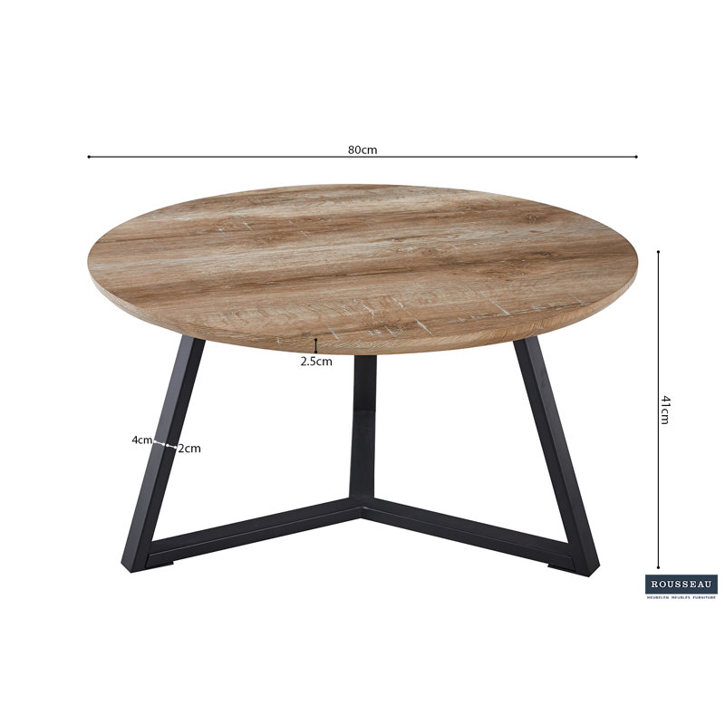 Eleada Cross Legs Coffee Table