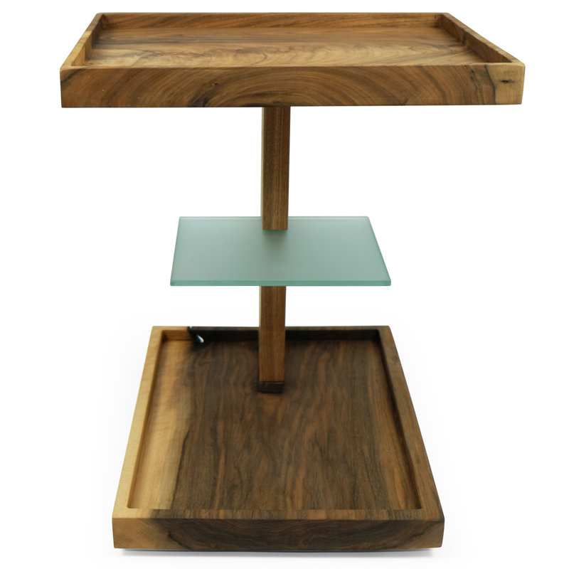 Lucera Solid Wood End Table