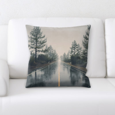Emmy Microsuede Reversible Throw Pillow