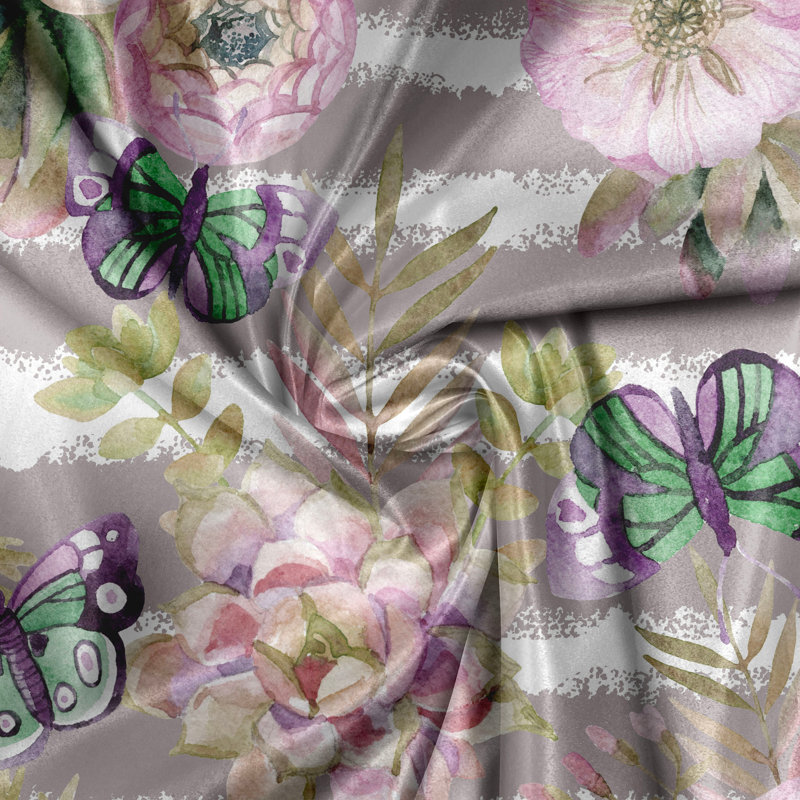 Semi Sheer Curtain Pair