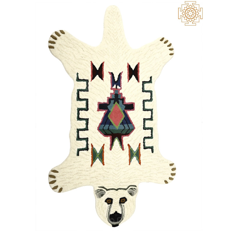 Tapis canari-yogique Asana de Mirzapur 