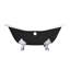 Baignoire sur pattes ovale en fonte 72 pouces Kingston Brass Aqua Eden-34130786
