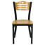 Chaise de restaurant en métal Prompton-865425417
