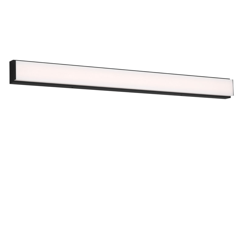 Meuble-lavabo à DEL, H 3 po x l 36 po x P 1,87 po, Nuit noire