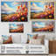 «Danemark Multicolor Tulip Fields II», reproduction sur toile-461472874-461472870