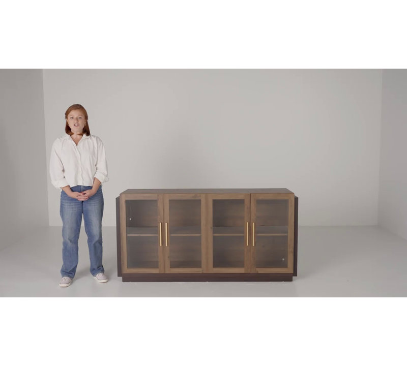 Ainez Unfinished Accent Cabinet