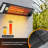 DR. INFRARED HEATER DR-268 Smart Greenhouse Heater with built in Temperature Control and Digital Thermostat