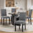 Almut 18.9 " H Leather Upholstered Pine Solid Wood Parsons Chair