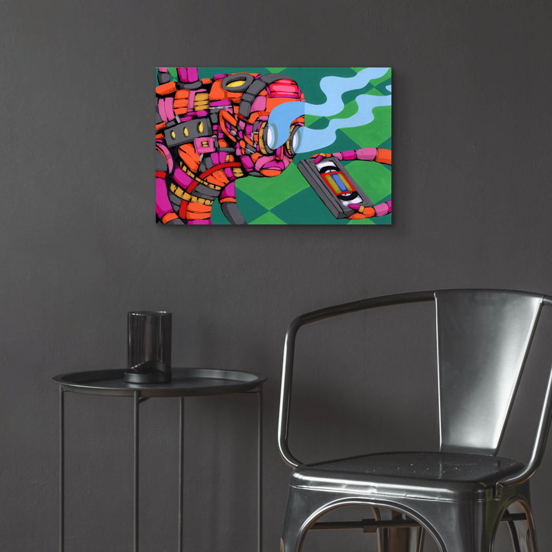 «Seen Too lot» par Ric Stultz, art mural en verre acrylique, H 16 po x l 24 po x P 0,2 po
