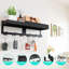 Wood Wall Organizer with Mail Storage-1500297577