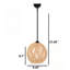Luminaire suspendu sphérique 1 lumière Windslow-456428357-456428359