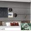 Panneaux insonorisants 24 po X - Faux bois 3D gris qui ajoutent du charme à votre cuisine 4 murs en bois, créent un décor intérieur élégant