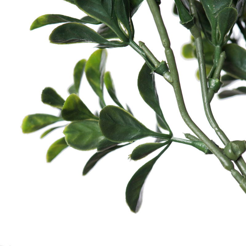 Rambling Arrangement, White/Green, 19" H x 8" W x 8" D