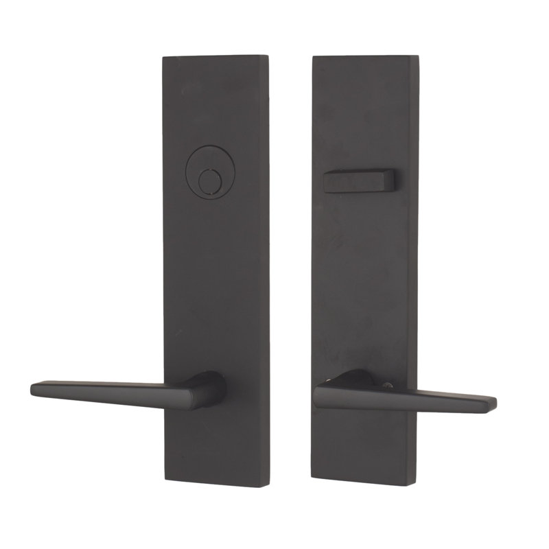 Complete Dummy Entry Set Reversible, Matte Black