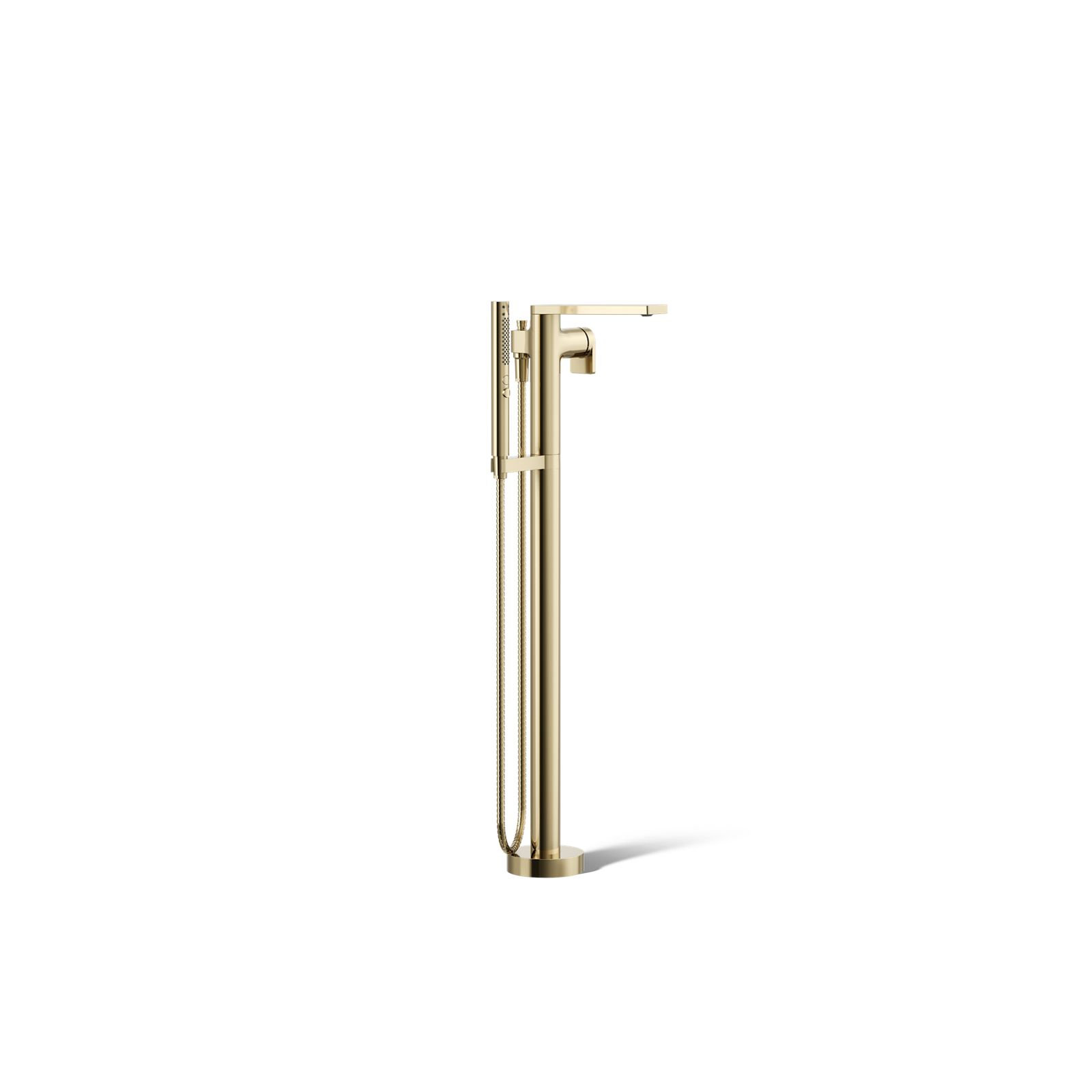 Composed Freestanding Bath Faucet, Vibrant French Gold