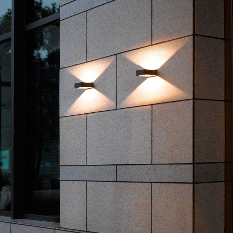 Shenice Integrated LED Outdoor Flush Mount, Charcoal