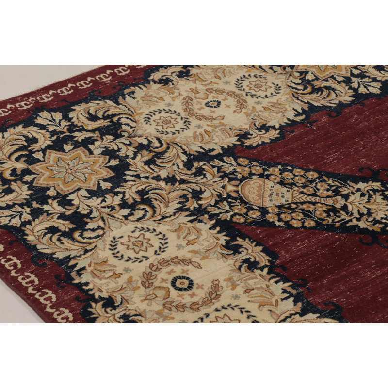 Vintage One-of-a-Kind 9'2X10'1 Hand Knotted Area Rug