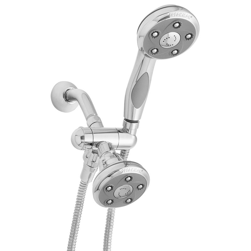 Système de douche à massage combiné Napa, Chrome poli