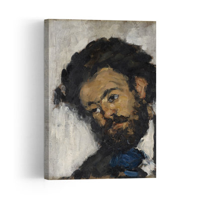 Portrait Of Antoine-Fortuné Marion, C.1871 Impressionist Abstract Contemporary Portrait Wall Art Print