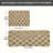 Trellis Lattice Design, 2 Pcs Non Slip Kitchen Mats-918392196