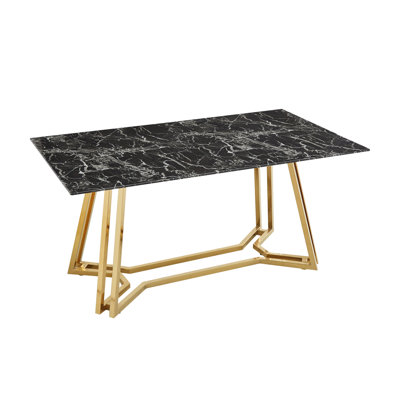 Skrolan Glass Top Dining Table