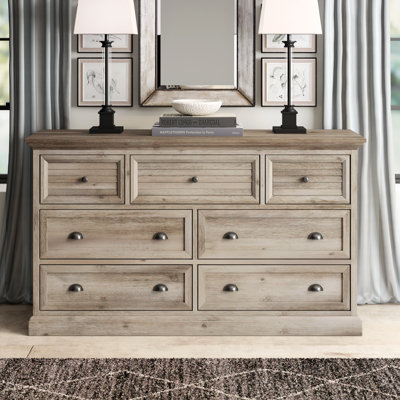 Sumpter 7 Drawer Double Dresser
