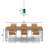 5"W Cyra Mid-Century Modern Amber Cylinder Hand Blown Glass Shade Pendant - Mercer41-1375112662-1375112663