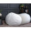Fauteuil à billes cylindrique confortable avec couvercle amovible