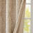 Knitted Jacquard Damask Total Blackout Grommet Top Curtain Panel, Single Piece, Heavyweight Fabric For Maximum Privacy And Light Blockage-1652506333-1652506332