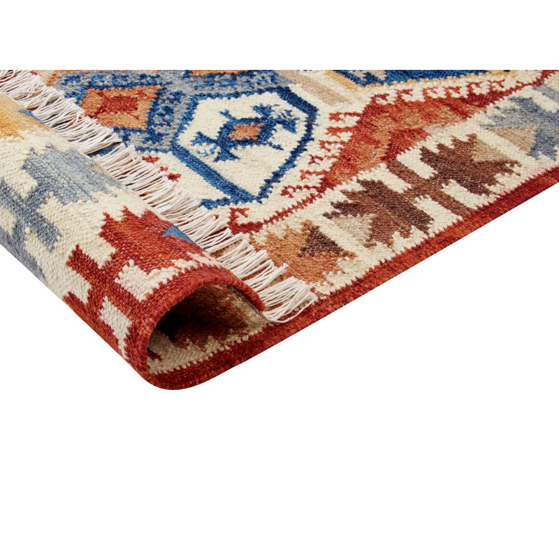 Bhismpal Southwestern Wool Hand Woven Area Rug, Rectangle 200 x 300cm