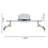 Colona 14.09'' 2 -Light Fixed Track Track Kit with Adjustable Head