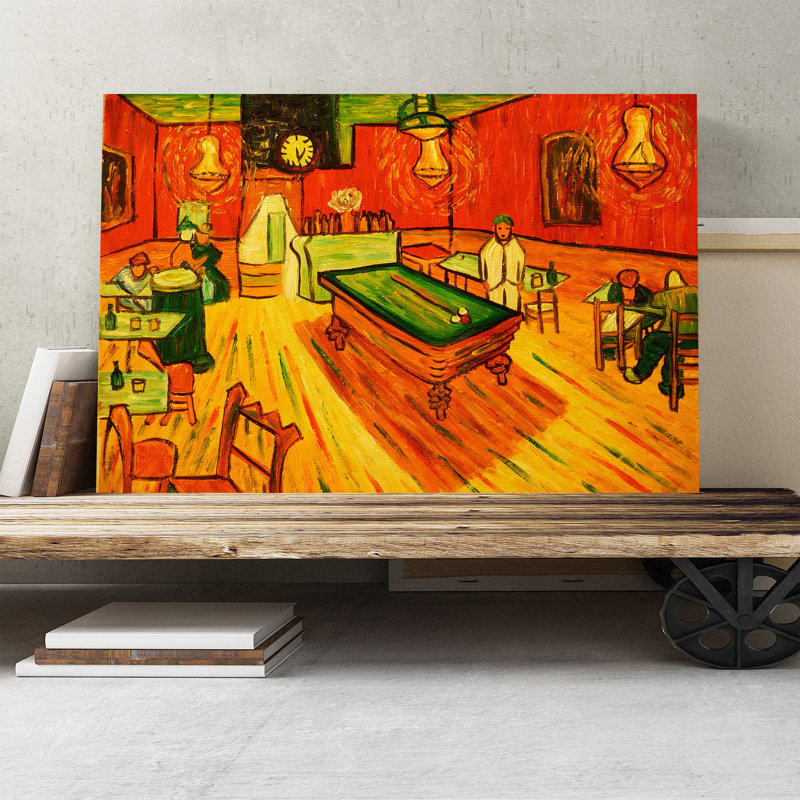 The Night Cafe by Vincent van Gogh - Wrapped Canvas, 50cm H x 76cm W