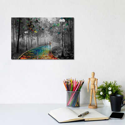 Etude In Red - Wall Art Print - Canvas