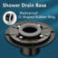 Drain de douche à grille linéaire en acier inoxydable