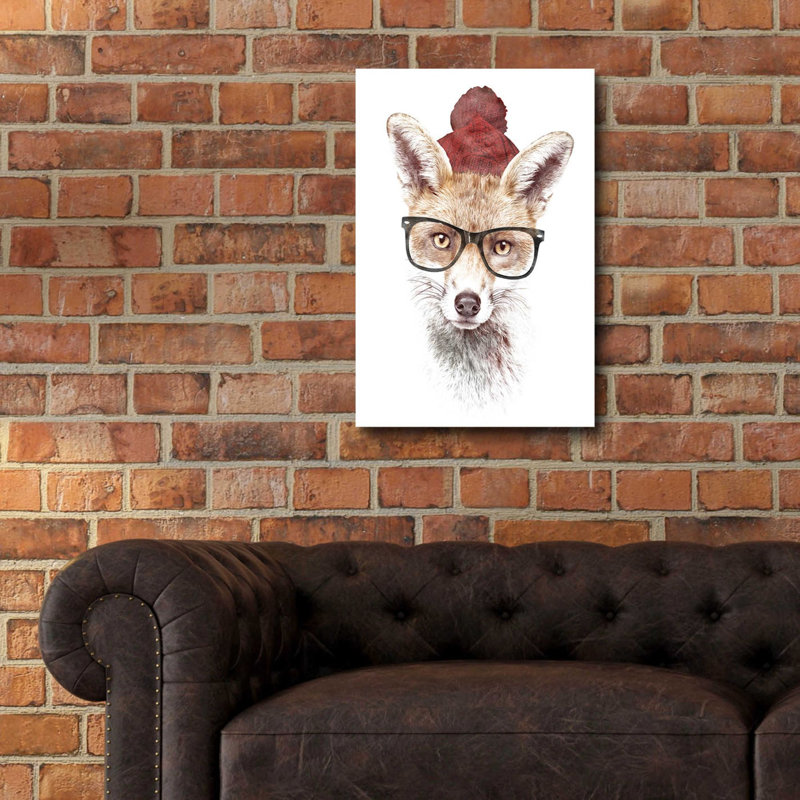 'It’s Pretty Cold Outside' by Robert Farkas, Acrylic Glass Wall Art, 24" H x 16" W x 0.2" D