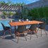 Anautica 8 - Person Patio Dining Set with Rectangular Table